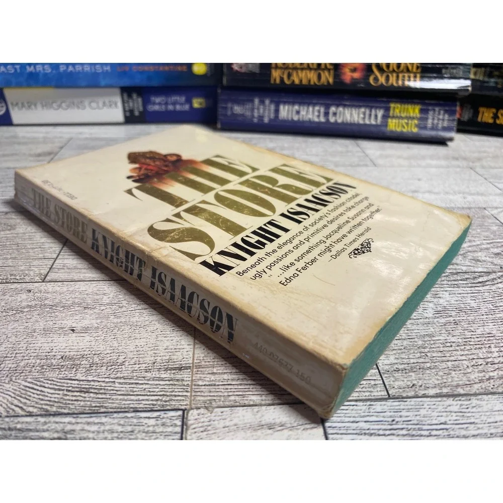 The Store by‎ Knight Isaacson 1975 Vintage Dell Paperback Fashion Drama Novel
